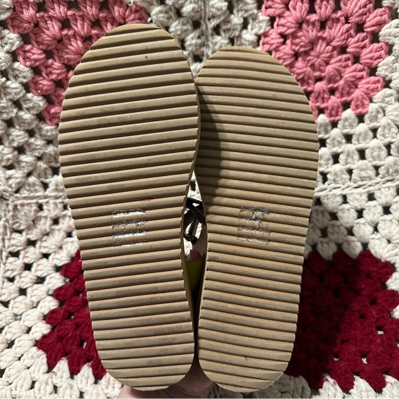 Madewell The Maggie Colorblock Sandals Size 8 - Picture 6 of 6